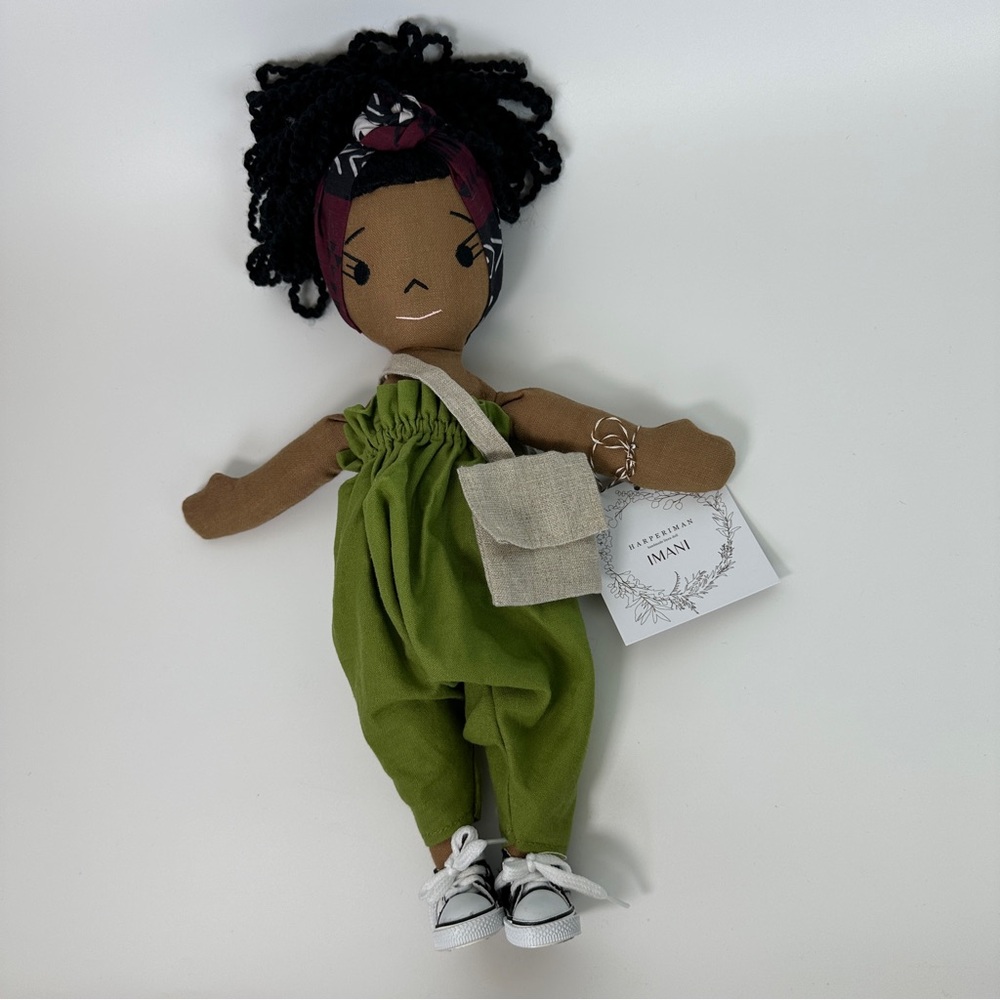 NWT Harper Iman x‎ Target Cloth Doll Linen Handmade
